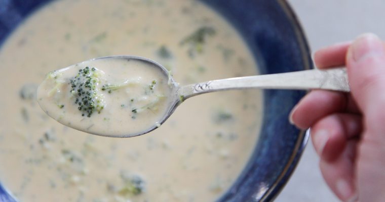 Kreminė brokolių sriuba